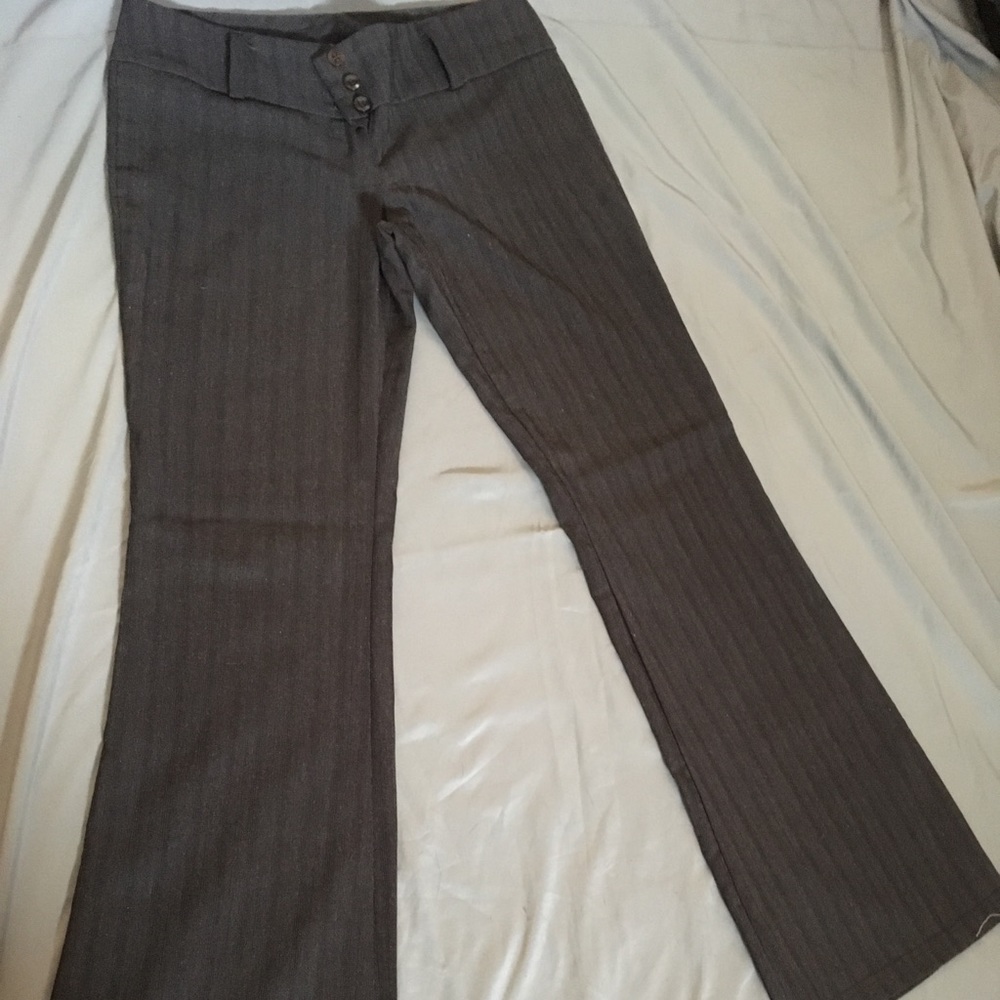 Pinstripe pants